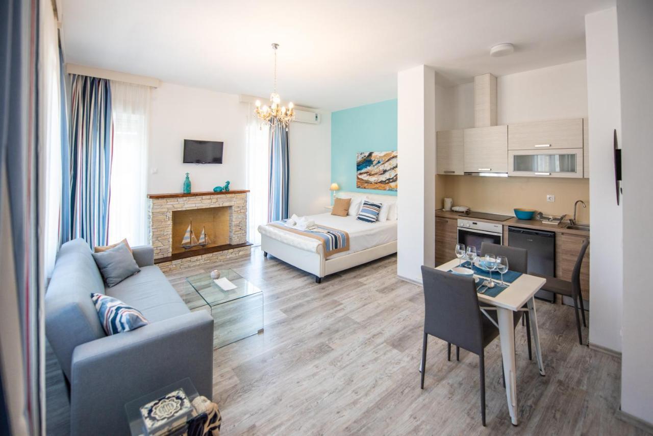Thasos Blue Apartments Πρίνος Εξωτερικό φωτογραφία